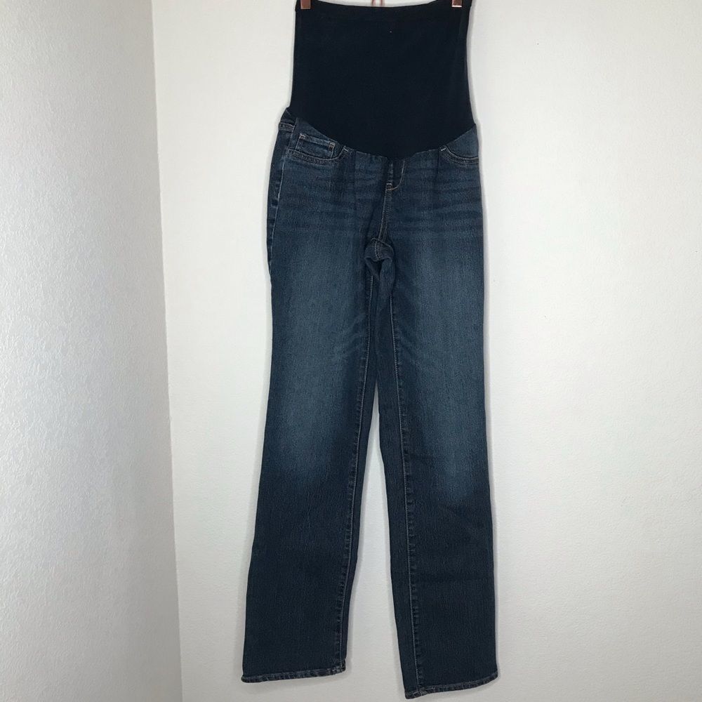 Maternity straight leg jeans